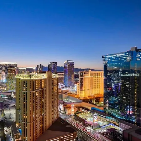 Mgm Signature-36-705 F1 Track & Strip View Balcony Las Vegas Exterior photo