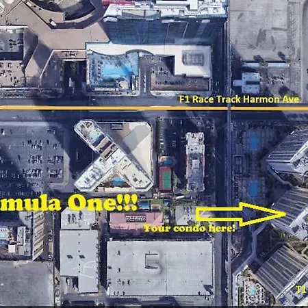 Mgm Signature-36-705 F1 Track & Strip View Balcony Las Vegas Exterior photo